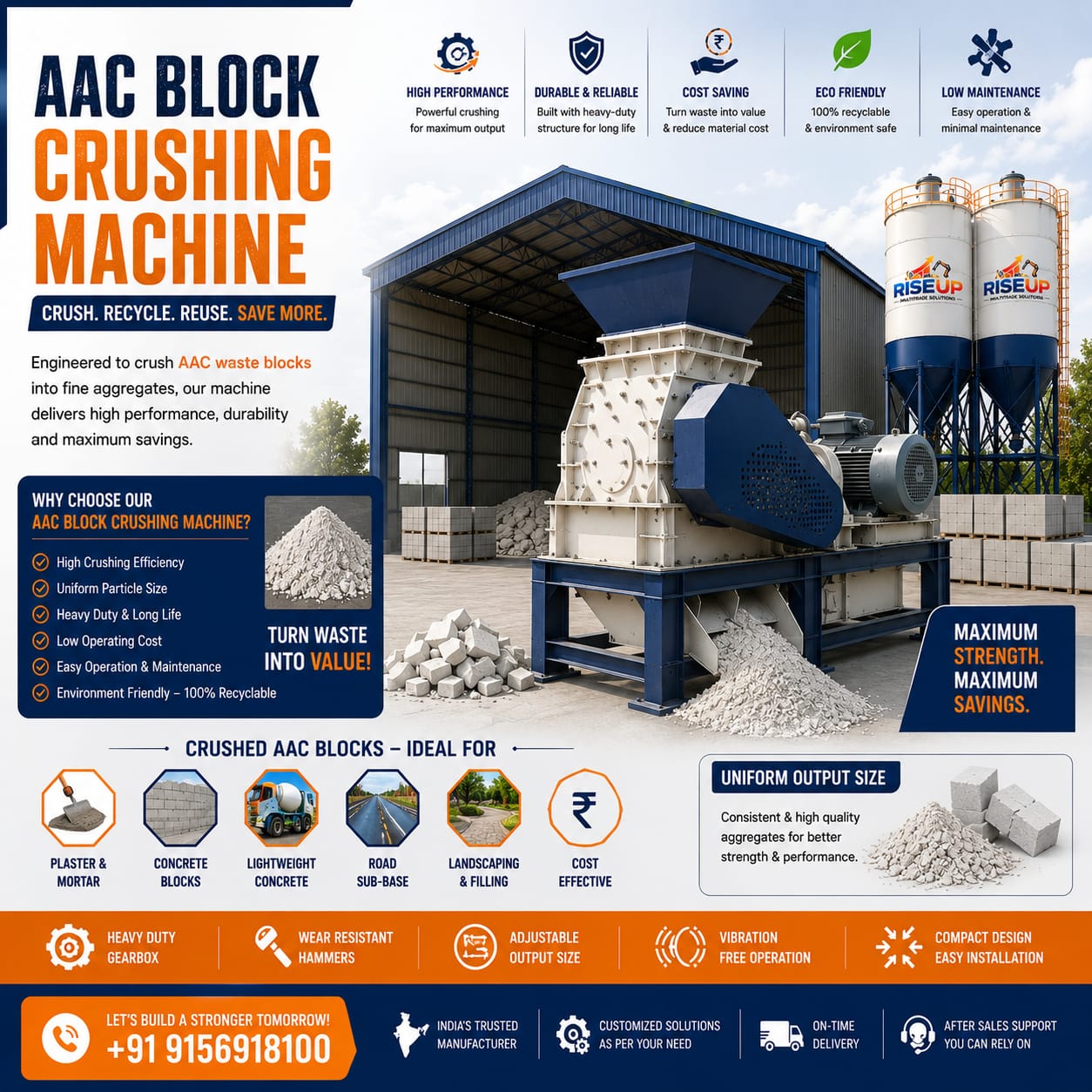 AAC Crushing Machine